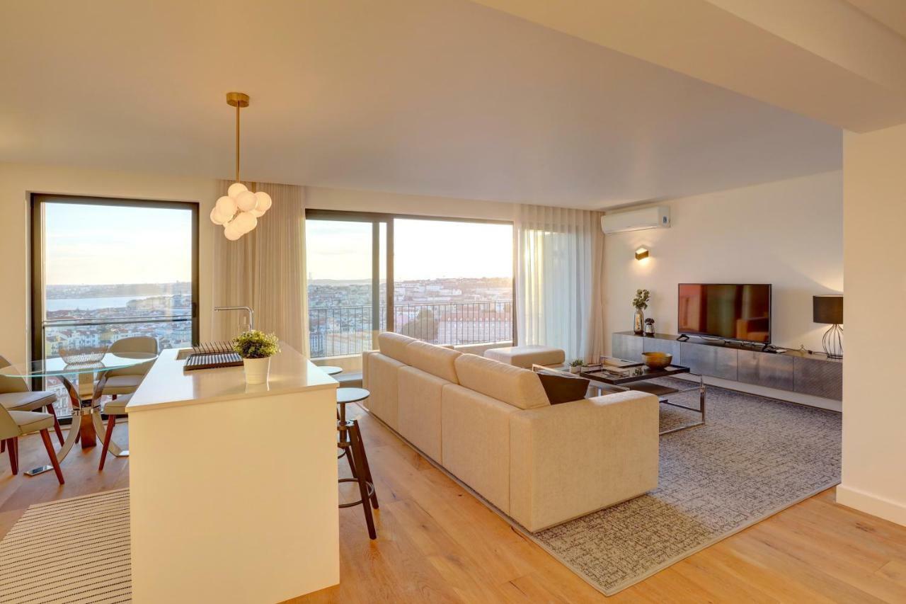 Luxury Graca Apartment The Most Amazing View Of Lisboa Exterior foto